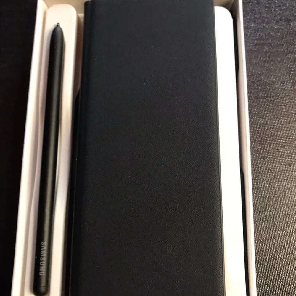 Samsung Flip Cover with Pen for Galaxy Z Fold3 5G - Black